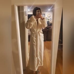 Fur robe de shambre de La vie en rose